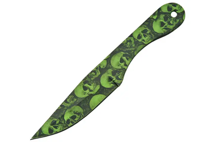 China Made 12 Pc Skull Knife Throwing Set